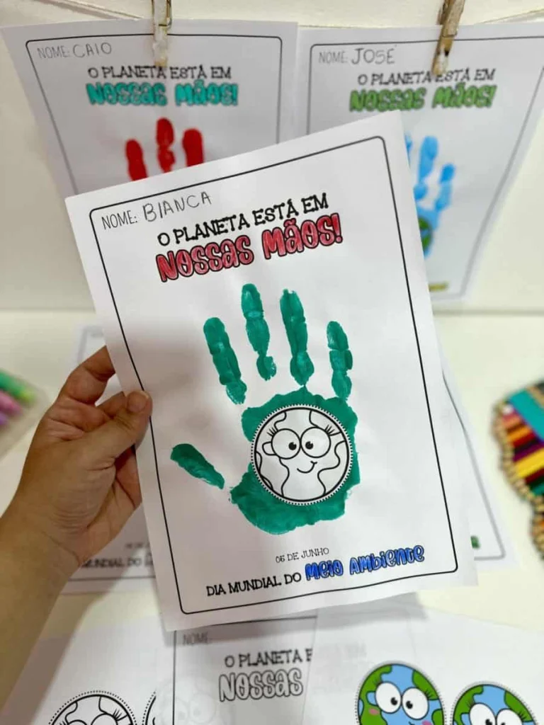 Atividade O Planeta Está em Nossas Mãos — foto 12
