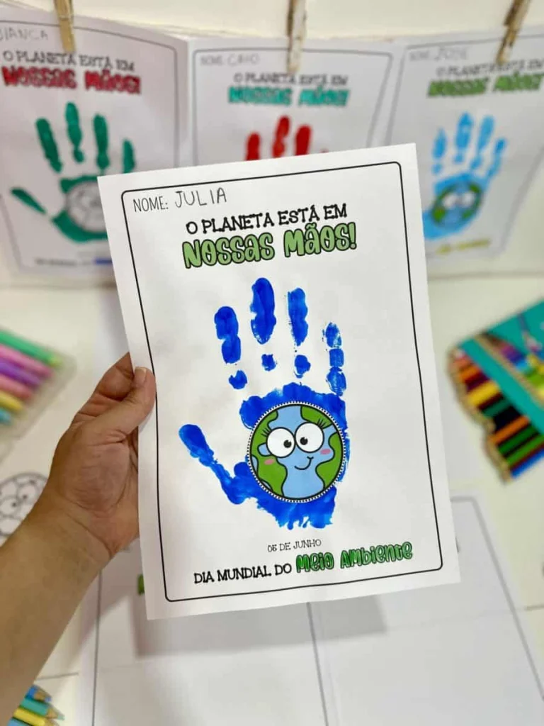 Atividade O Planeta Está em Nossas Mãos — foto 11