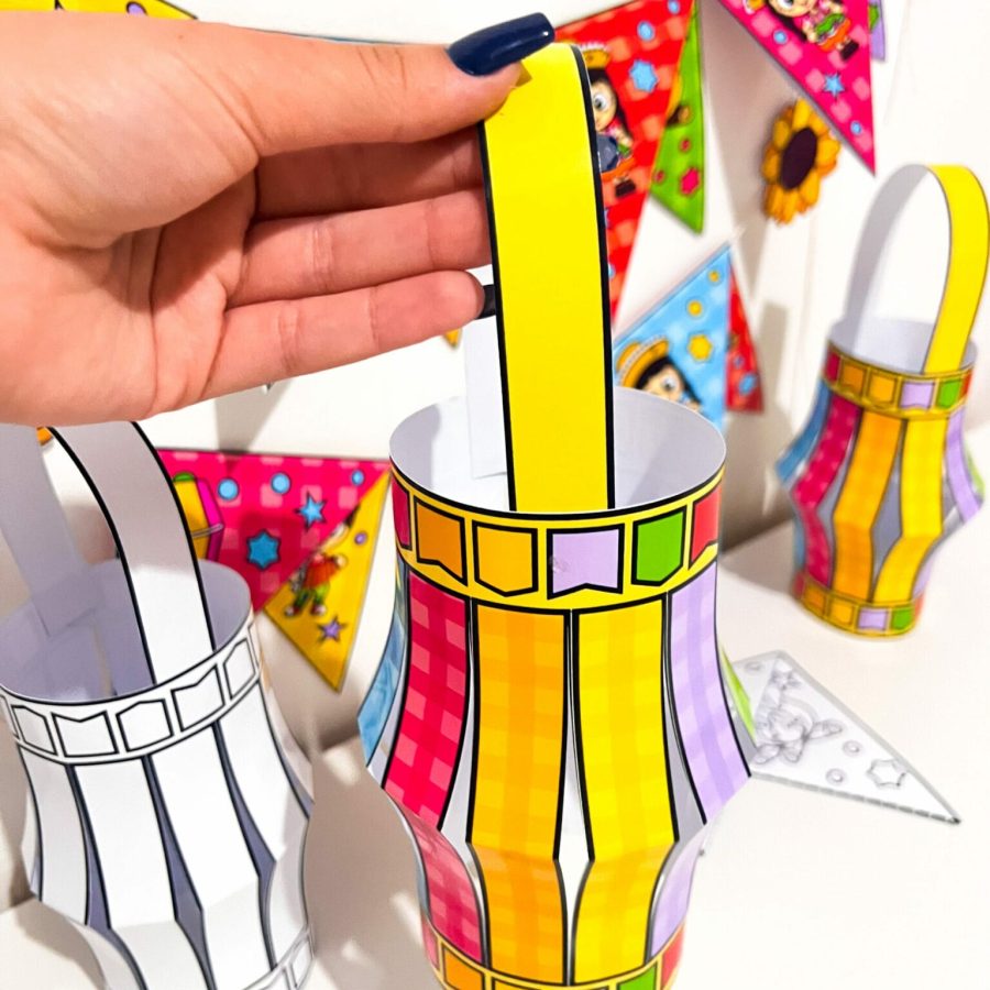 Bandeirinhas e Pipas de São João - Festa Junina - Pedagogia de Ideias Bandeirinhas e Pipas de São João - Festa Junina