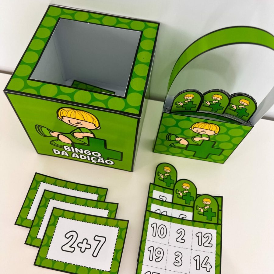 Bingo da Adição - Bingo - Pedagogia de Ideias Bingo da Adição - Bingo