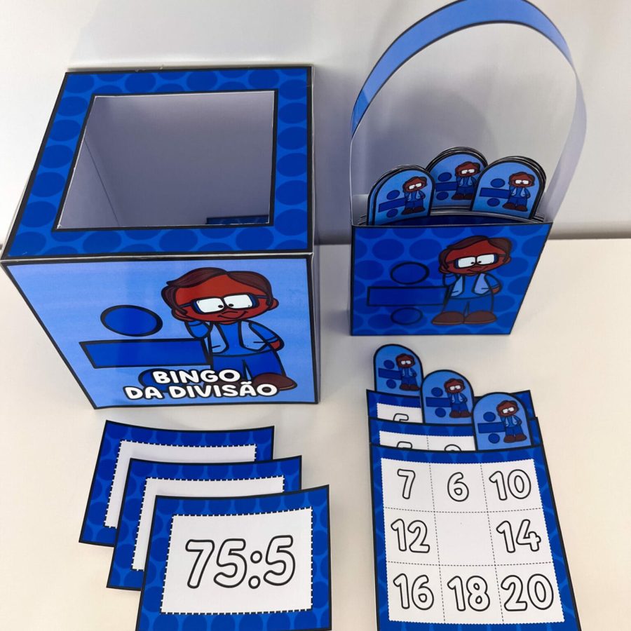 Bingo da Divisão - Bingo - Pedagogia de Ideias Bingo da Divisão - Bingo