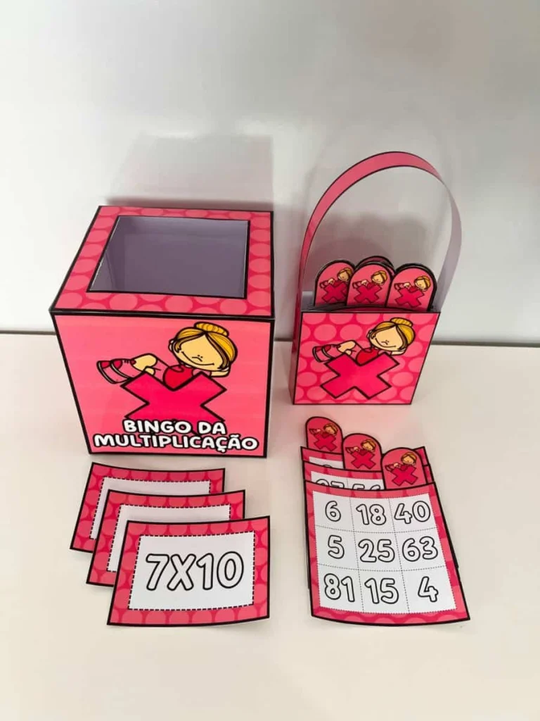 Bingo da Multiplicação com 25 Cartelas — foto 2