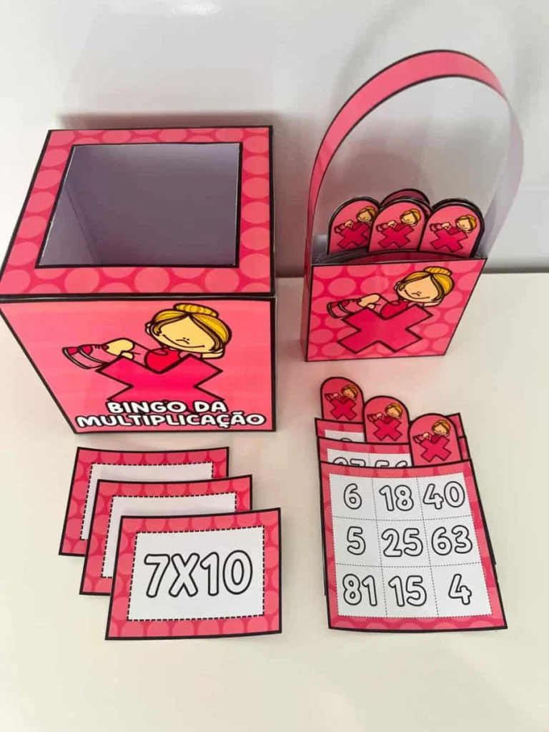 Bingo da Multiplicação com 25 Cartelas — foto 4