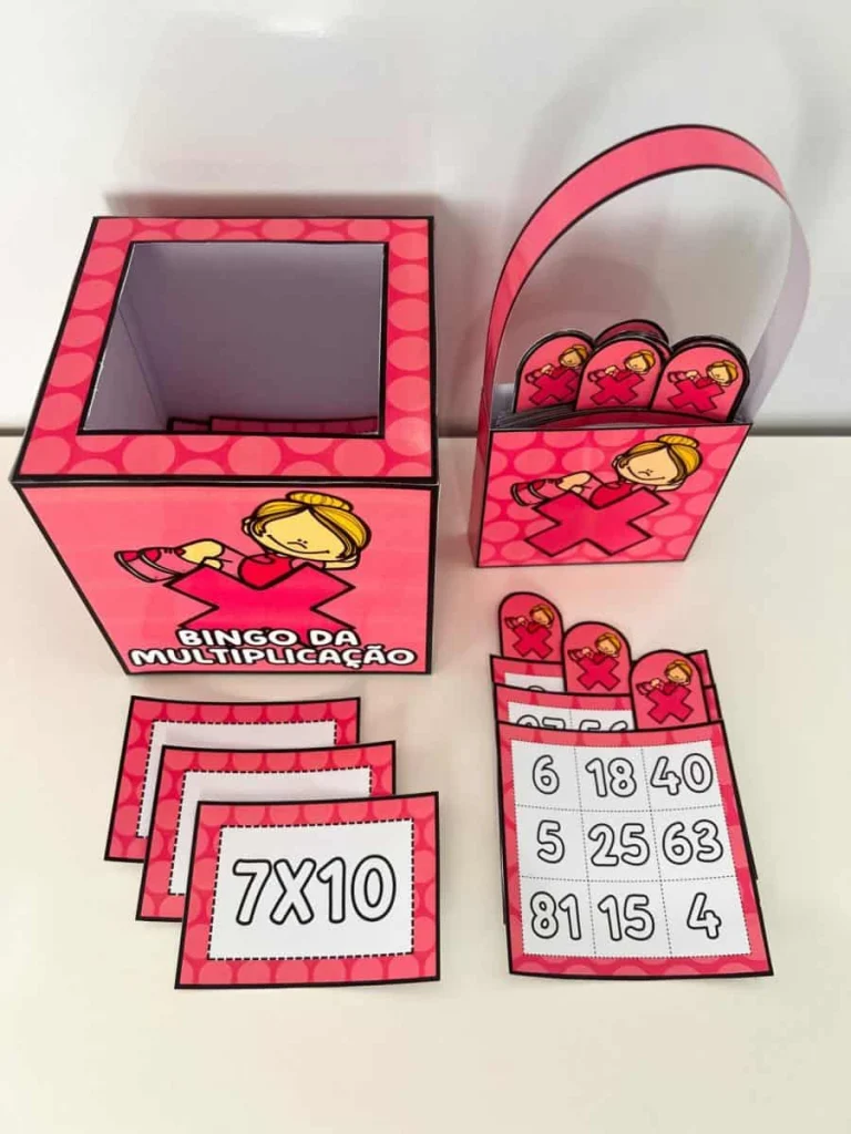 Bingo da Multiplicação com 25 Cartelas — foto 5