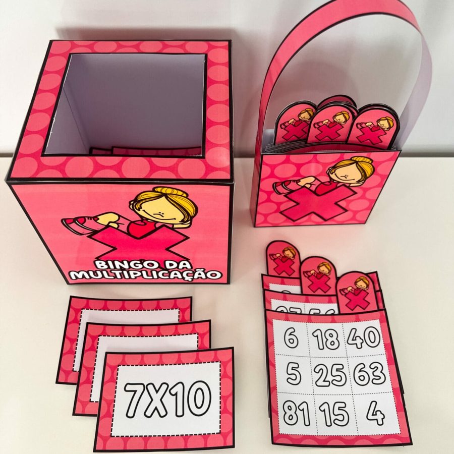 Bingo da Multiplicação - Bingo - Pedagogia de Ideias Bingo da Multiplicação - Bingo