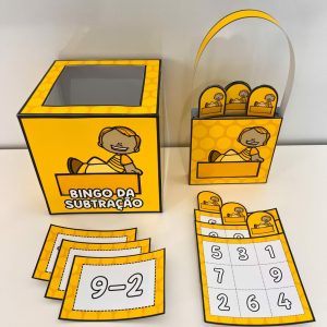 Bingo da Subtração - Bingo