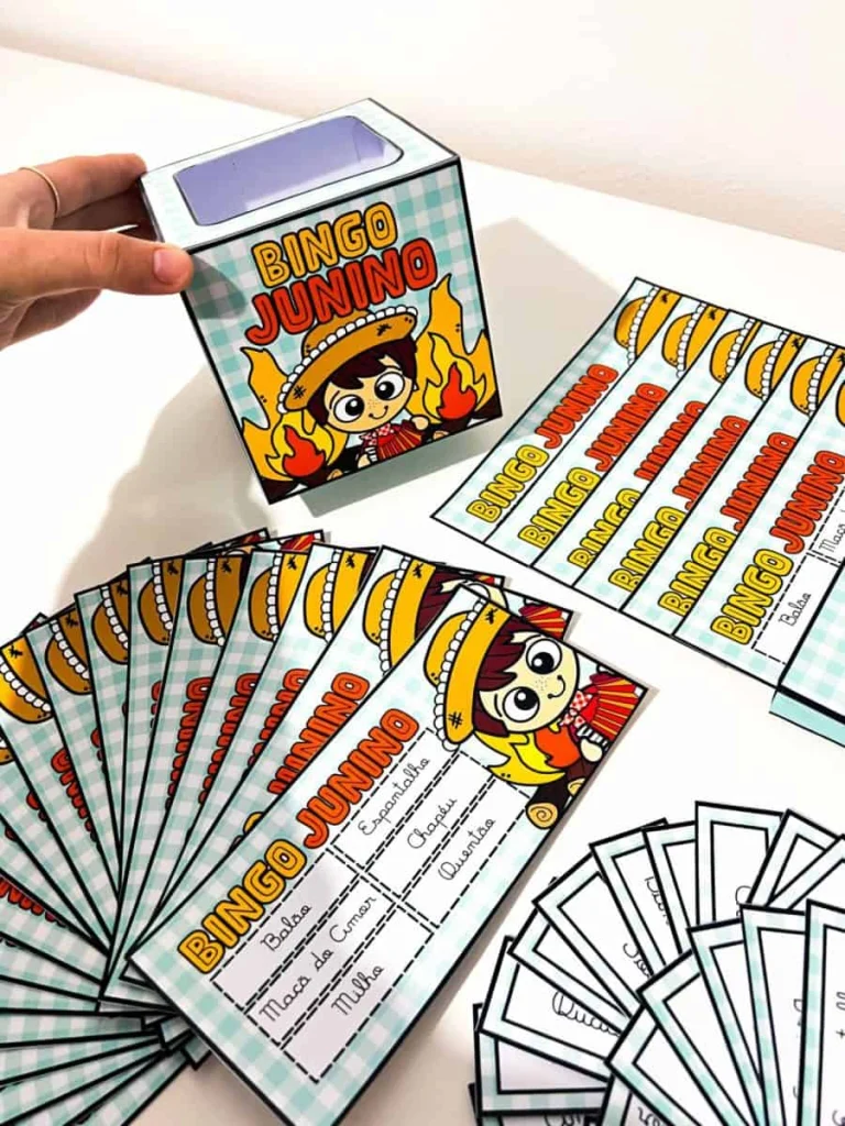Bingo Junino em Letra Cursiva — foto 9
