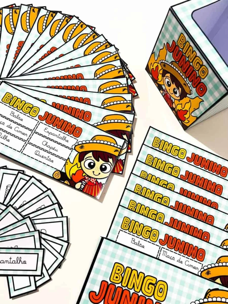 Bingo Junino em Letra Cursiva — foto 6