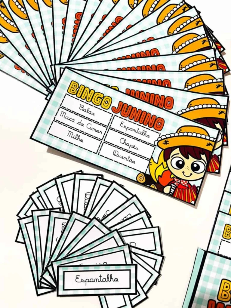 Bingo Junino em Letra Cursiva — foto 5