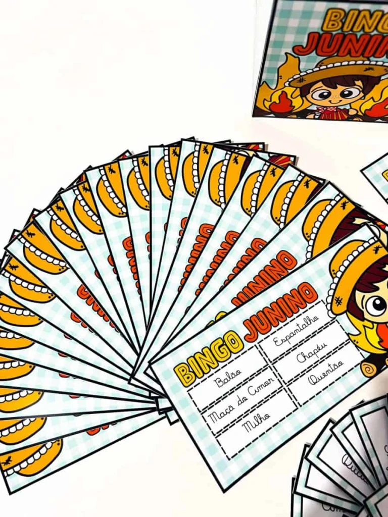 Bingo Junino em Letra Cursiva — foto 4