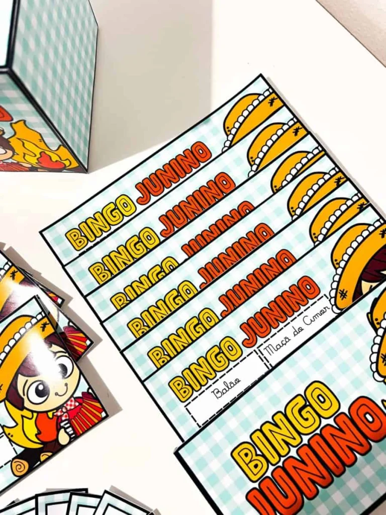 Bingo Junino em Letra Cursiva — foto 3
