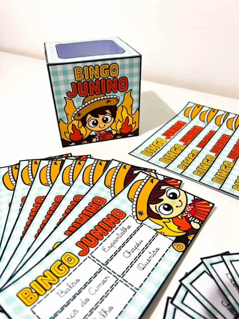 Bingo Junino em Letra Cursiva — foto 2