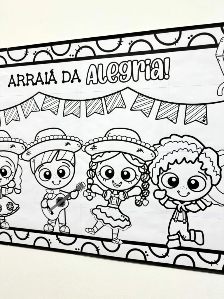 Cartaz Colaborativo Arraiá da Alegria — foto 5
