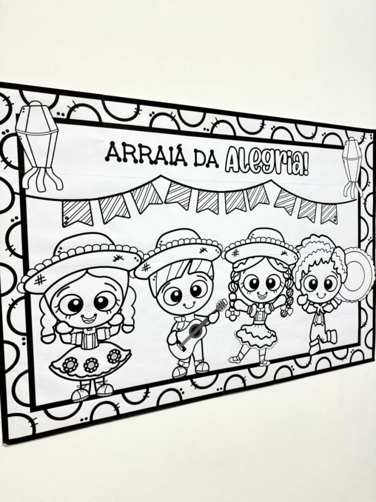 Cartaz Colaborativo Arraiá da Alegria — foto 4