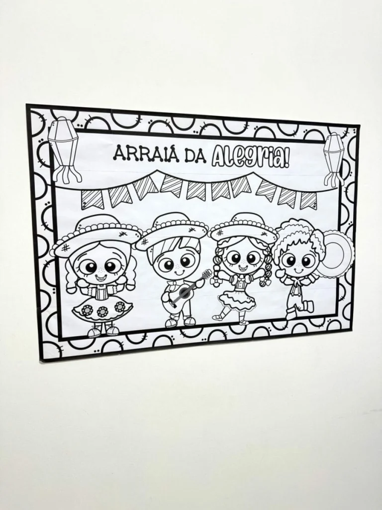 Cartaz Colaborativo Arraiá da Alegria — foto 3
