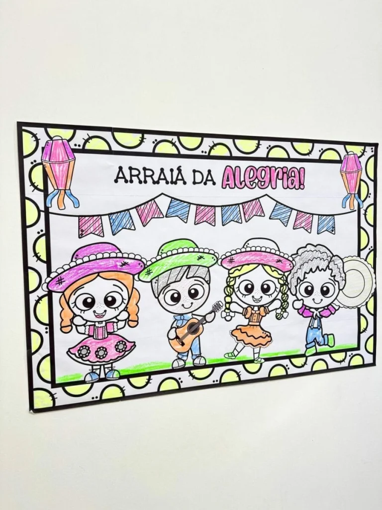 Cartaz Colaborativo Arraiá da Alegria — foto 12