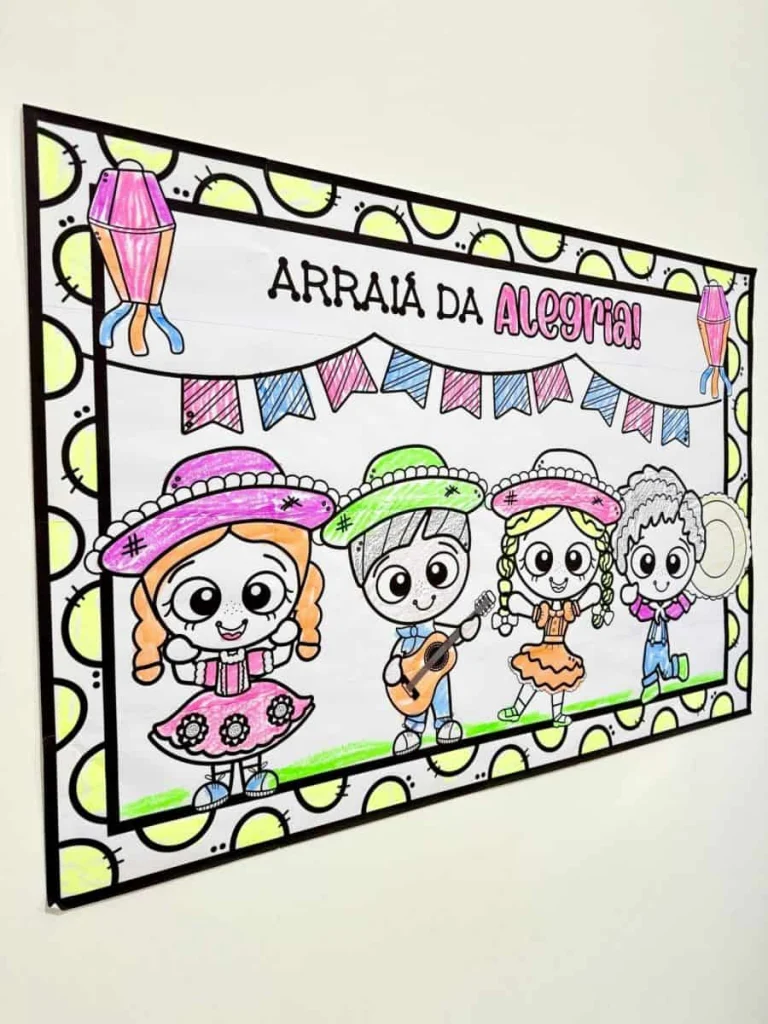 Cartaz Colaborativo Arraiá da Alegria — foto 9