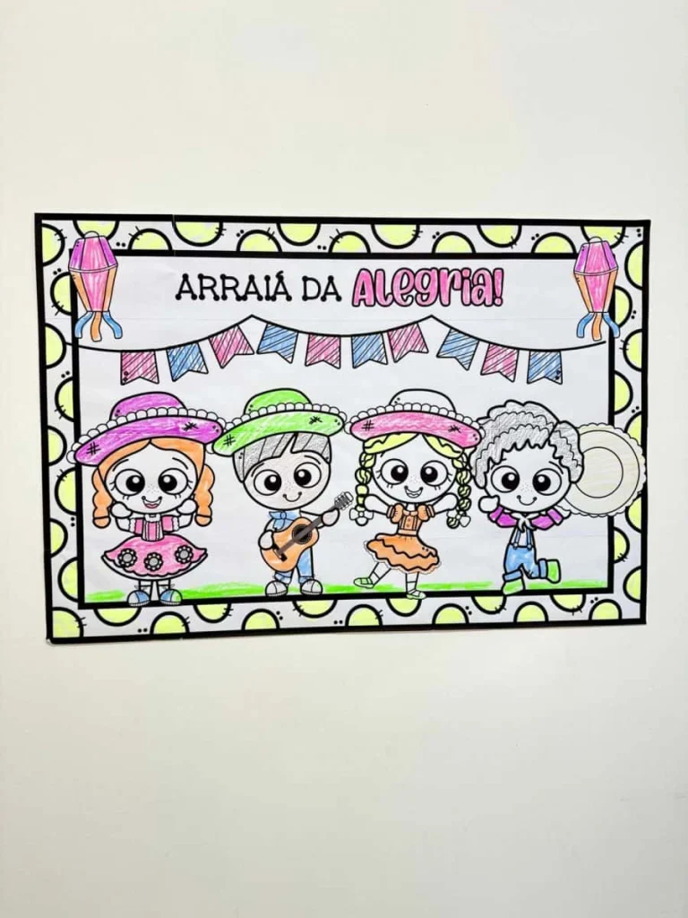 Cartaz Colaborativo Arraiá da Alegria — foto 8