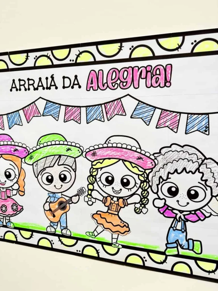 Cartaz Colaborativo Arraiá da Alegria — foto 1