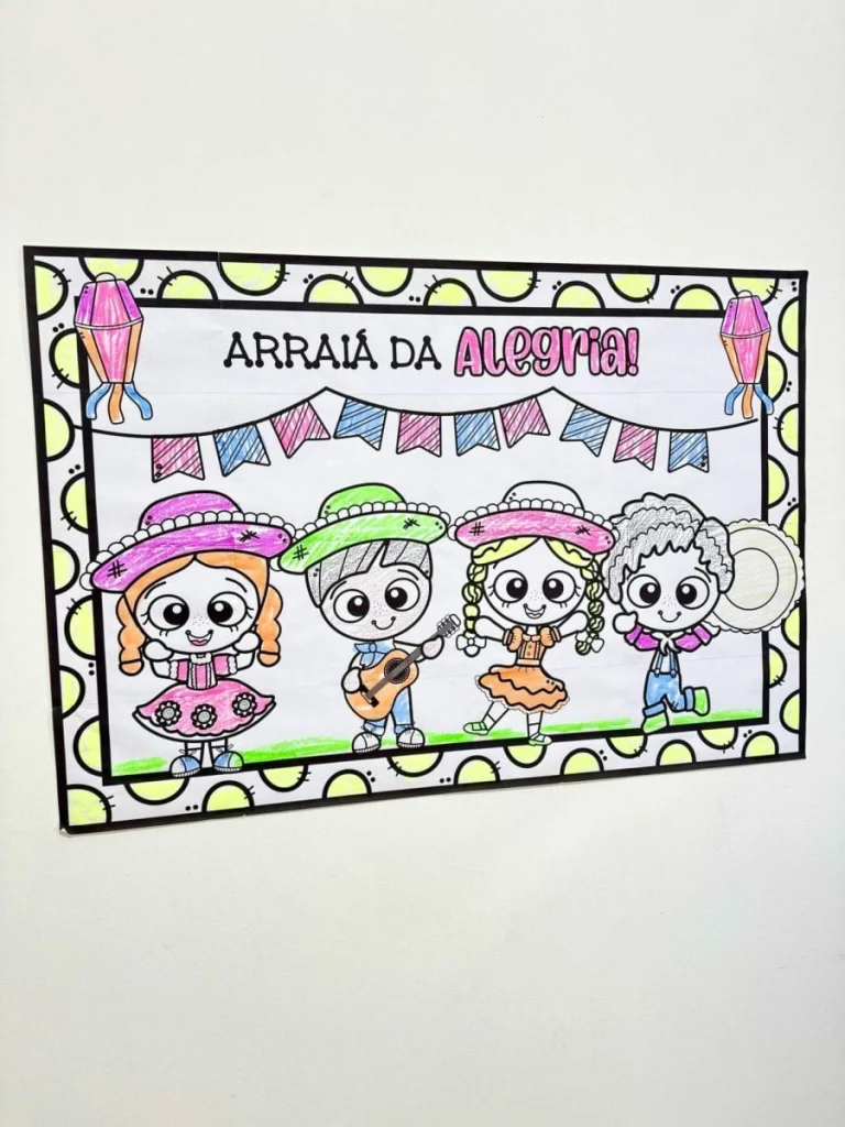 Cartaz Colaborativo Arraiá da Alegria — foto 7