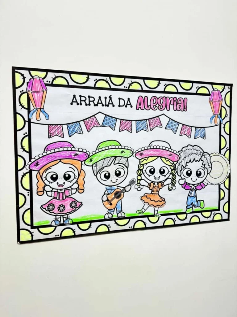 Cartaz Colaborativo Arraiá da Alegria — foto 6