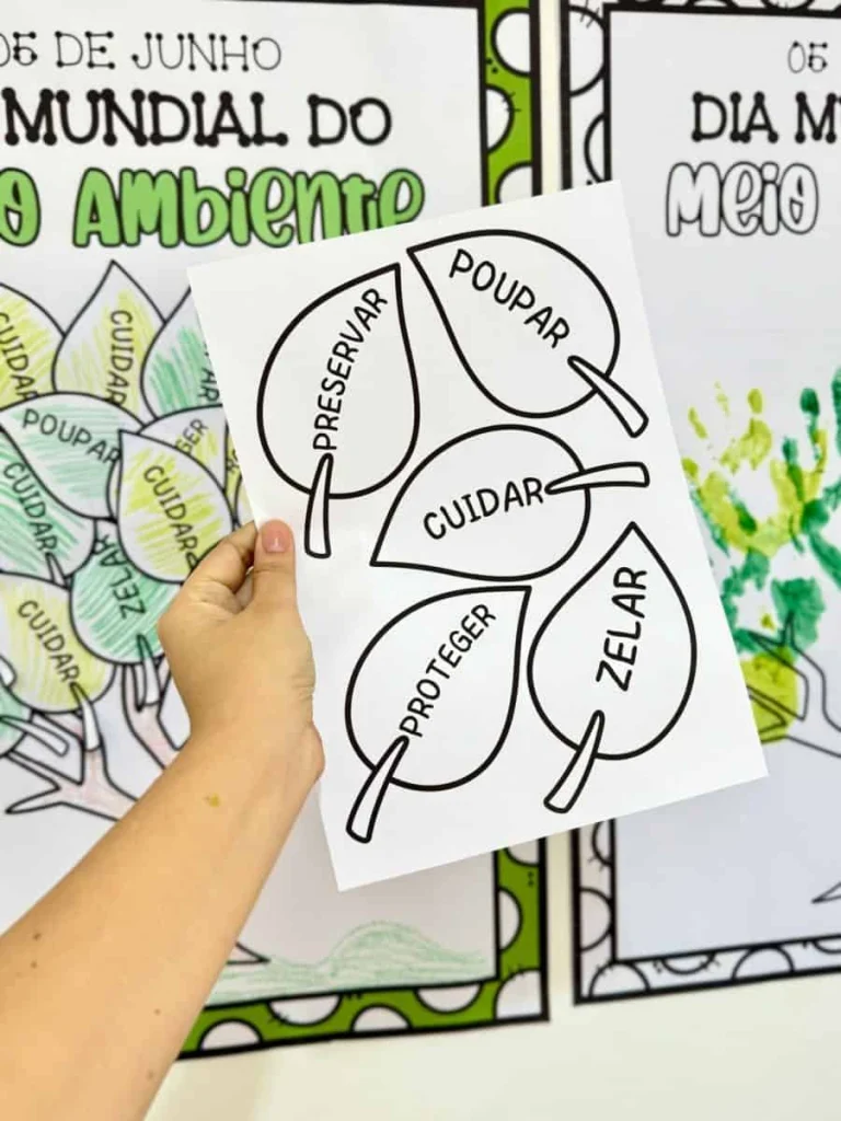 Cartaz Colaborativo Árvore Dia do Meio Ambiente — foto 12