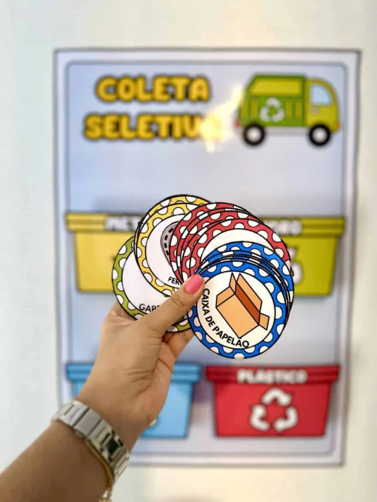Cartaz Interativo de Coleta Seletiva — foto 10