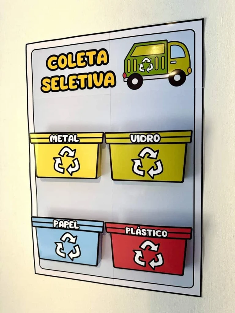 Cartaz Interativo de Coleta Seletiva — foto 11