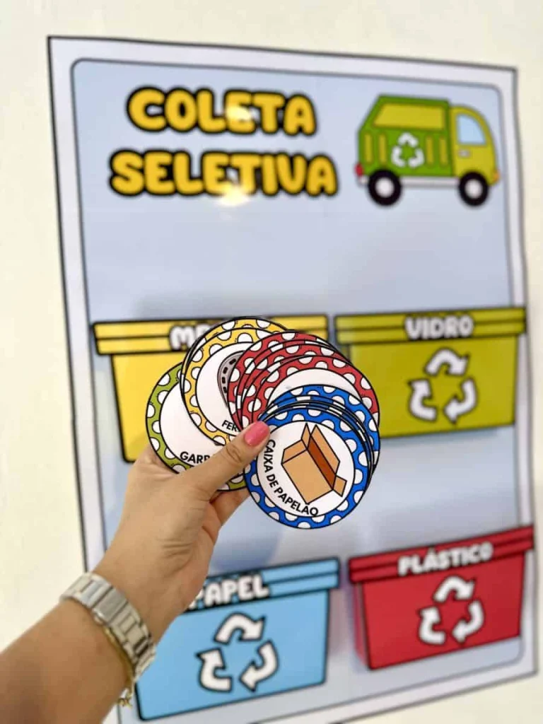 Cartaz Interativo de Coleta Seletiva — foto 9