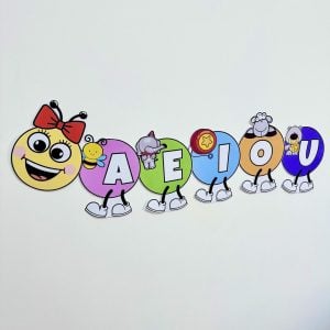 Centopeia das Vogais - Alfabetização - Pedagogia de Ideias Centopeia das Vogais - Alfabetização