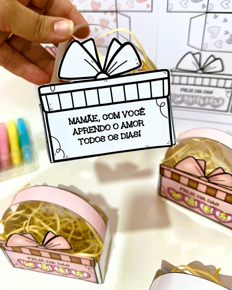 Cestinha Lembrancinha Dia das Mães — foto 5