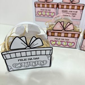 Cestinha - Lembrancinha Dia das Mães - Dia das Mães - Pedagogia de Ideias Cestinha - Lembrancinha Dia das Mães - Dia das Mães
