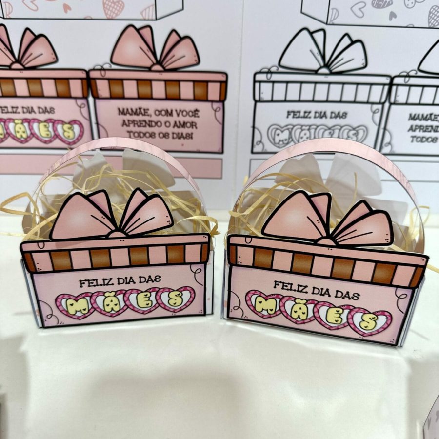 Cestinha - Lembrancinha Dia das Mães - Dia das Mães - Pedagogia de Ideias Cestinha - Lembrancinha Dia das Mães - Dia das Mães