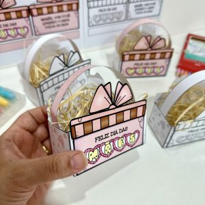 Cestinha - Lembrancinha Dia das Mães - Dia das Mães - Pedagogia de Ideias Cestinha - Lembrancinha Dia das Mães - Dia das Mães