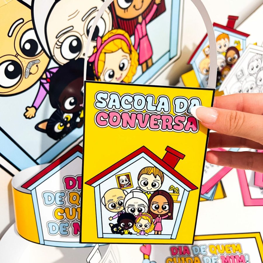 Combo - Dia de Quem Cuida de Mim - Dia das Mães - Pedagogia de Ideias Combo - Dia de Quem Cuida de Mim - Dia das Mães