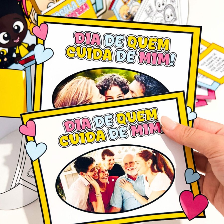 Combo - Dia de Quem Cuida de Mim - Dia das Mães - Pedagogia de Ideias Combo - Dia de Quem Cuida de Mim - Dia das Mães