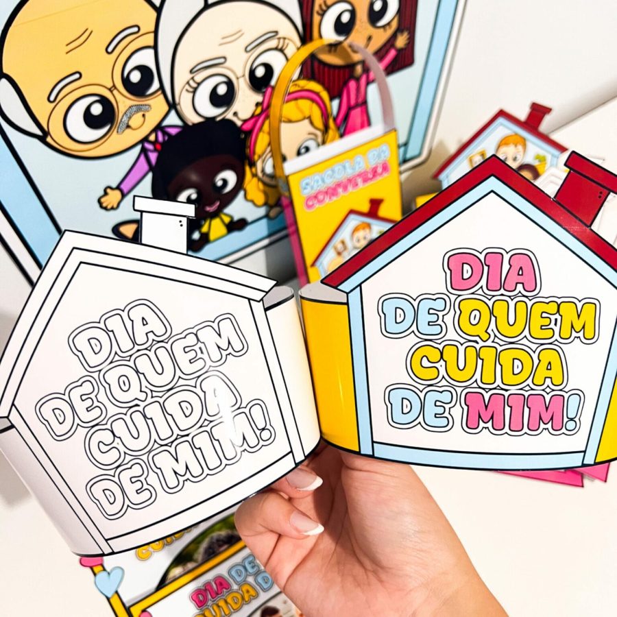 Combo - Dia de Quem Cuida de Mim - Dia das Mães - Pedagogia de Ideias Combo - Dia de Quem Cuida de Mim - Dia das Mães