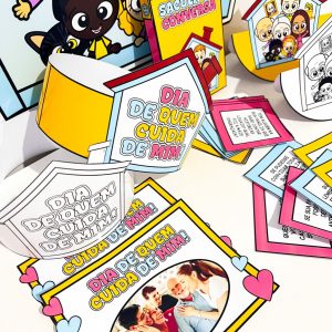 Combo - Dia de Quem Cuida de Mim - Dia das Mães - Pedagogia de Ideias Combo - Dia de Quem Cuida de Mim - Dia das Mães