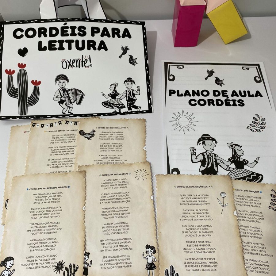Cordéis Educativos com Plano de Aula - Atividades - Pedagogia de Ideias Cordéis Educativos com Plano de Aula - Atividades