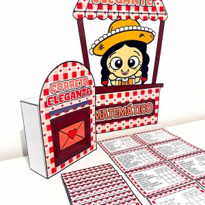 Correio Elegante Matemático - Festa Junina - Pedagogia de Ideias Correio Elegante Matemático - Festa Junina