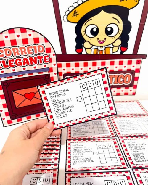 Correio Elegante Matemático - Festa Junina