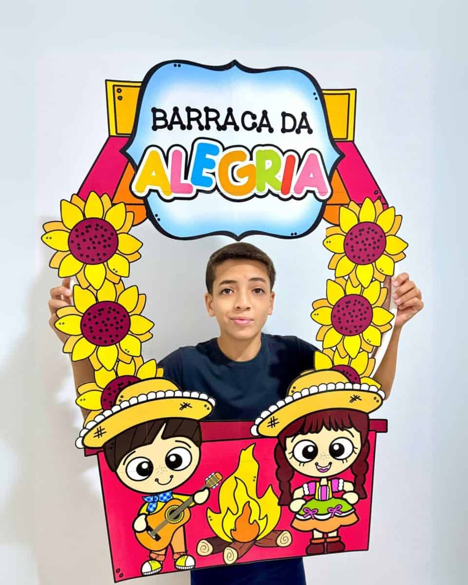 Decoração Bambolê - Festa Junina • Pedagogia de Ideias