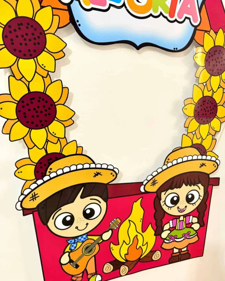 Decoração de Bambolê Festa Junina — foto 5