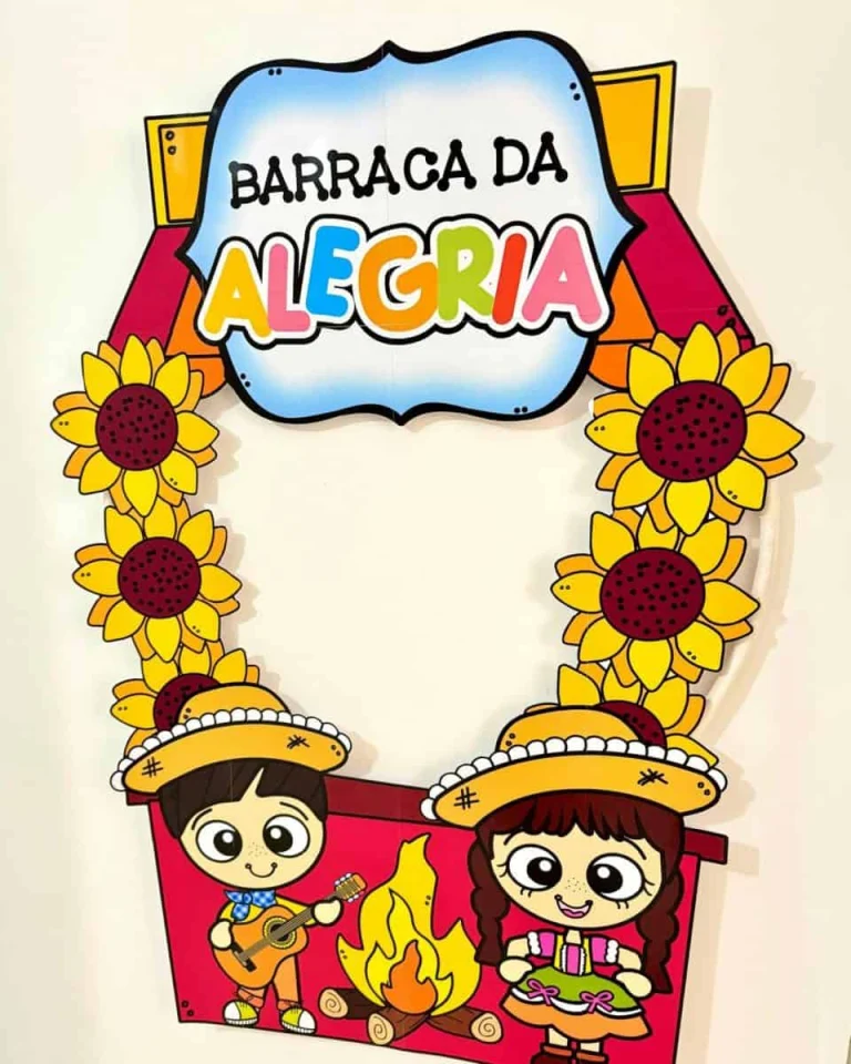 Decoração de Bambolê Festa Junina — foto 4