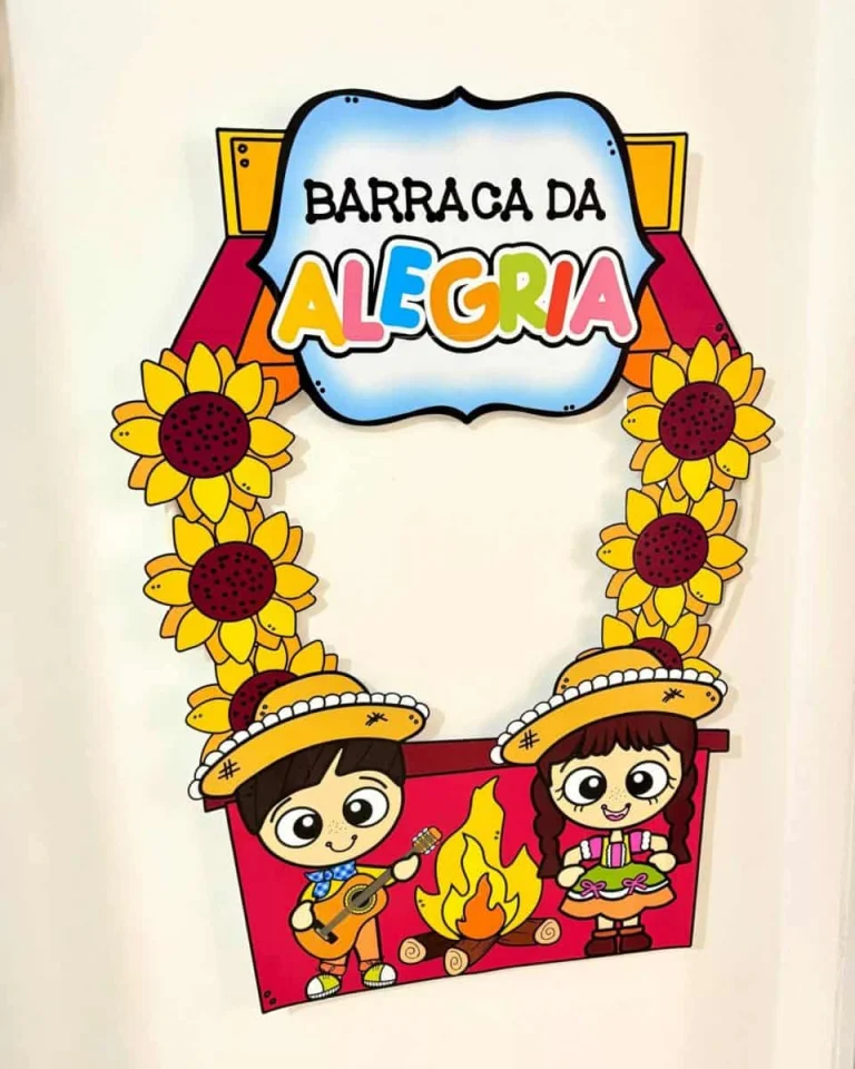 Decoração de Bambolê Festa Junina — foto 3