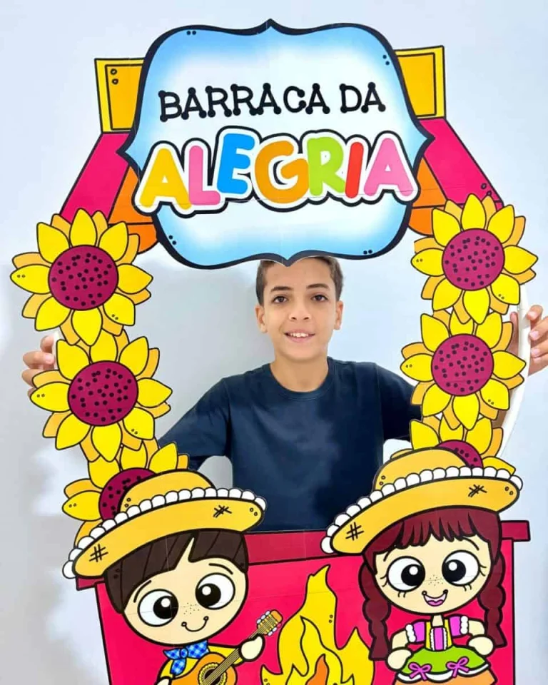 Decoração de Bambolê Festa Junina — foto 1