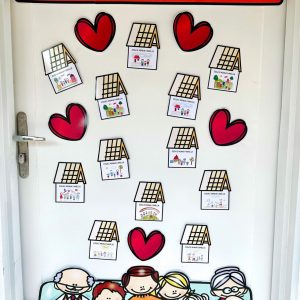 Decoração de Porta - Dia da Família - Dia da Família - Pedagogia de Ideias Decoração de Porta - Dia da Família - Dia da Família