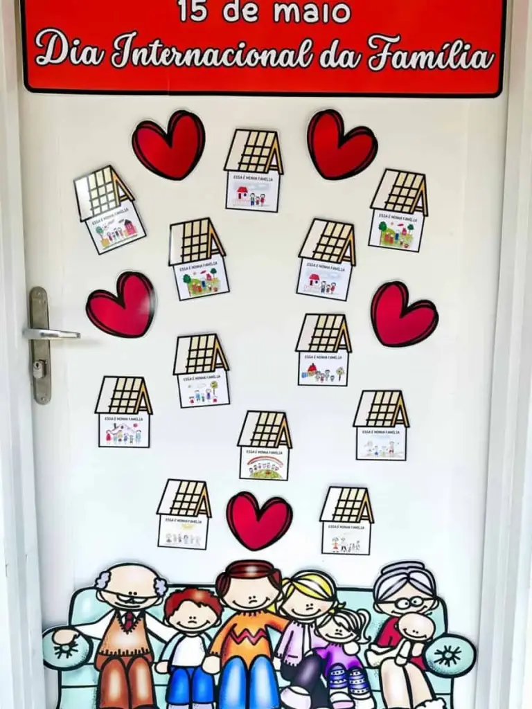 Decoração de Porta Dia da Família — foto 5