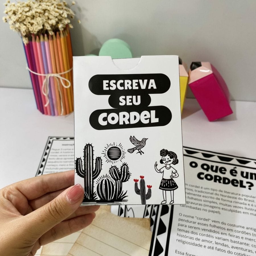 Escreva Seu Cordel - Ensino Fundamental - Pedagogia de Ideias Escreva Seu Cordel - Ensino Fundamental