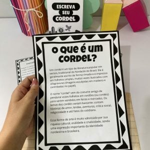 Escreva Seu Cordel - Ensino Fundamental - Pedagogia de Ideias Escreva Seu Cordel - Ensino Fundamental